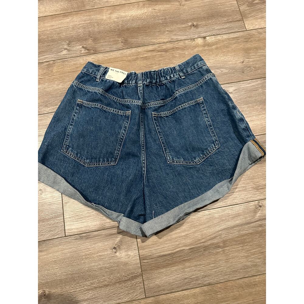 Free People Danni Shorts in Stargaze size LARGE NWT - Picture 7 of 11